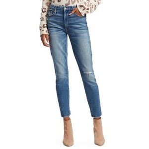 MOTHER High Waisted Looker Ankle Size 24 Popism‎ Jeans